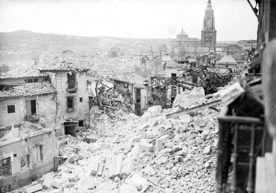 la-guerre-civile-qui-a-oppose-les-republicains-et-les-nationalistes-entre-1936-et-1939-a-laisse-en-ruine-de-nombreux-villes-et-villages-espagnols